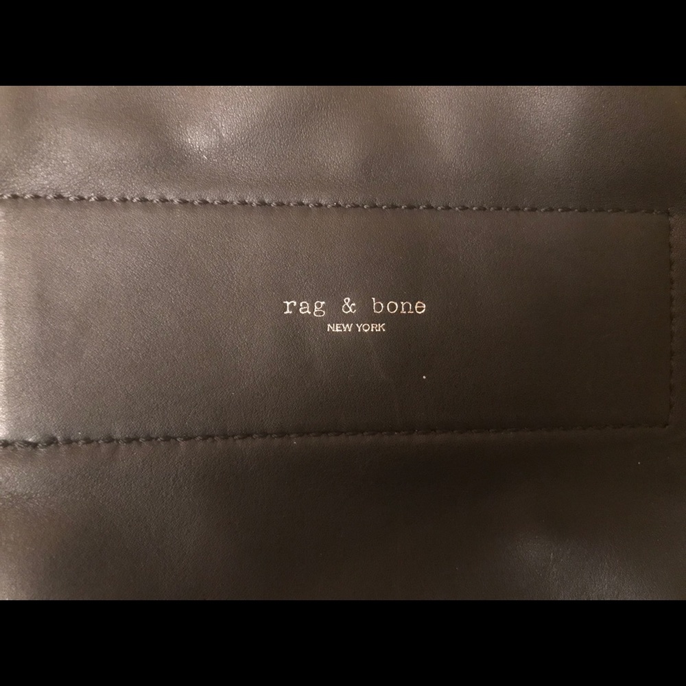 Rag & Bone black Walker Shopper Tote